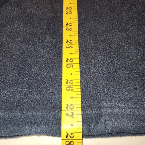 VTG Los Angeles Rams Quarter-Zip Fleece Pullover Men's Large NFL Football Blue - Picture 9 of 9